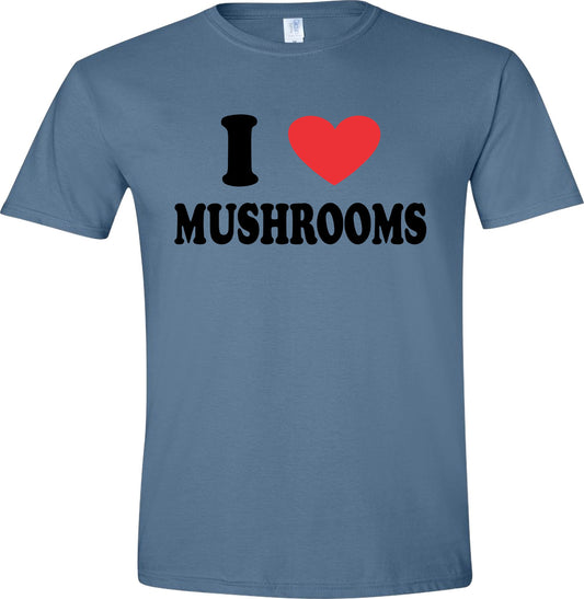 I ❤️ Mushrooms T-Shirt