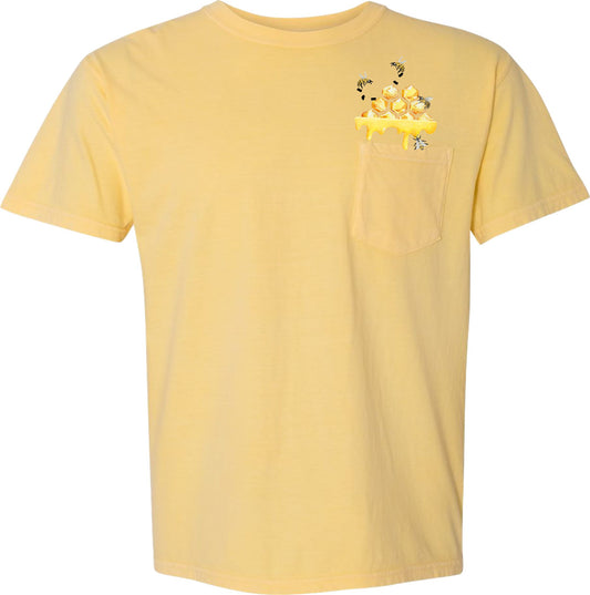 Bees In Pocket T-Shirt